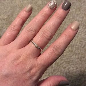 Pandora Morning Star Two-Tone Ring size: 54